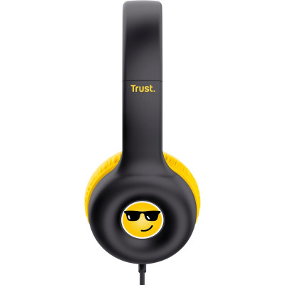 Навушники Trust Nouna Headphones mini-jack, Mic, Чорний