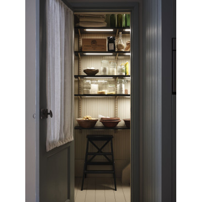 Світильник з акумулятором OSRAM LINEAR FLAT 4Вт 3000/4000/6500К 270Лм 600мм 3000мА•год димується датчик руху USB-A > USB-С сірий