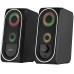 Акустична система 2E PCS234 RGB, 2.0, USB, Black