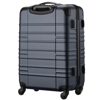 Валіза Wenger, Amplar, середня, пластик, 4 колеса, синя