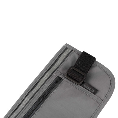 Сумка на пояс, Wenger waist belt with RFID pocket, сіра Сумка на пояс, Wenger waist belt with RFID pocket, сіра