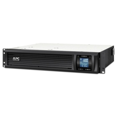 Джерело безперебійного живлення APC Smart-UPS C 3000VA/2400W, RM 2U, LCD, USB, 8xC13, 1xC19