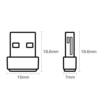 Адаптер WiFi TP-LINK Archer T2U nano AC600, USB Адаптер WiFi TP-LINK Archer T2U nano AC600, USB
