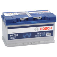 Акумулятор Bosch S4 12В 75А·год 730А R+ (0 092 S4E 100)