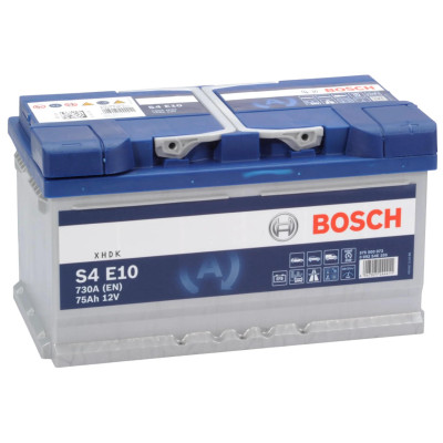 Акумулятор Bosch S4 12В 75А·год 730А R+ (0 092 S4E 100)