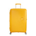 Валіза American Tourister, Soundbox, поліпропілен, велика, 77см,  97/110л, TSA, 4 колеса, EXP, жовтий