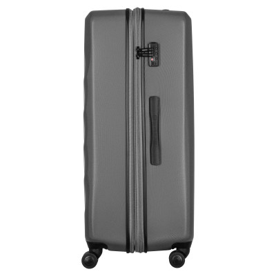 Валіза Wenger, Motion, полікарбонат, гігант, 81см, 135/157л, TSA, 4 колеса, сірий Валіза Wenger, Motion, полікарбонат, гігант, 81см, 135/157л, TSA, 4 колеса, сірий