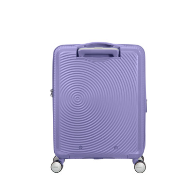 Валіза American Tourister, Soundbox, поліпропілен, мала, 55см, 35.5/41л, TSA, 4 колеса, EXP, лавандовий Валіза American Tourister, Soundbox, поліпропілен, мала, 55см, 35.5/41л, TSA, 4 колеса, EXP, лавандовий