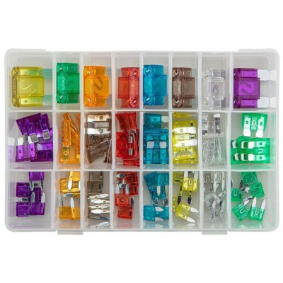 Набір автомобільних запобіжників Neo Tools, 11/19/29мм, 3-100А, 88шт