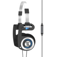 Навушники On-Ear Koss Porta Pro, 3.5 mini-jack, 1.2м, Mic, Чорний