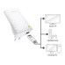 Розширювач покриття WiFi TP-LINK RE200 AC750, 1хFE LAN, MESH Розширювач покриття WiFi TP-LINK RE200 AC750, 1хFE LAN, MESH