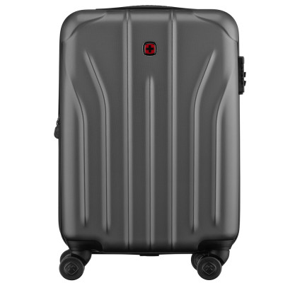 Валіза Wenger, Oryson, мала, пластик, 4 колеса, сіра