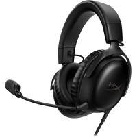 Гарнітура ігрова HyperX Cloud III, mini-jack/USB-A/USB-C, 1.2м/1.3м, чорний