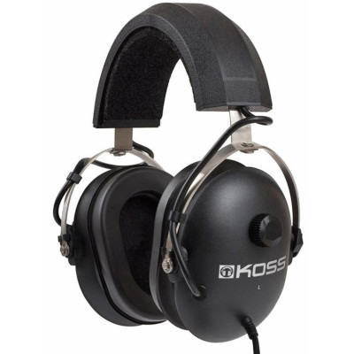 Навушники Over-Ear Koss QZ99, 3.5 mini-jack, Hi-Res, 2.4м, Чорний
