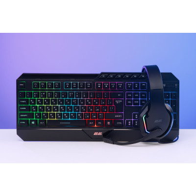 Гарнітура ігрова 2E GAMING HG315, 7.1, USB-A, RGB, 2м, чорний Гарнітура ігрова 2E GAMING HG315, 7.1, USB-A, RGB, 2м, чорний