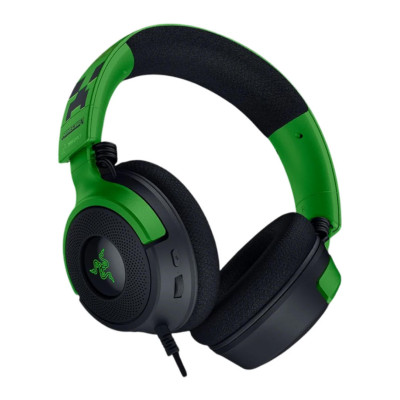 Гарнітура Razer Kraken V4 X, 7.1, USB-A, 1.8м, RGB, Minecraft Ed.
