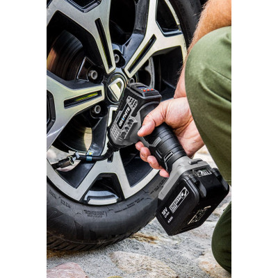 Компресор автомобільний акумуляторний GRAPHITE Energy+ 18В 7бар 0.73кг без АКБ та ЗП