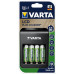 Зарядний пристрій VARTA LCD Plug Charger + Акумулятор NI-MH AA 2100 мАг, 4 шт.
