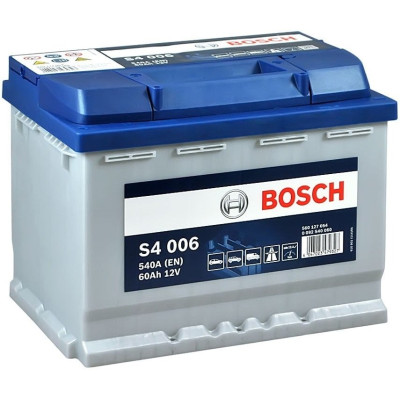 Акумулятор Bosch S4 12В 60А·год 540А L+ (0 092 S40 060)