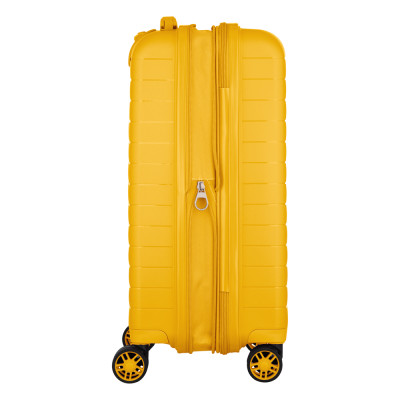 Валіза 2E, Aero, поліпропілен, мала, 35/44 л, TSA, 4 колеса, EXP, бурштиново-жовтий Валіза 2E, Aero, поліпропілен, мала, 35/44 л, TSA, 4 колеса, EXP, бурштиново-жовтий