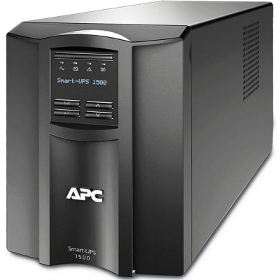 Джерело безперебійного живлення APC Smart-UPS 1500VA/1000W, LCD, USB, SmartConnect, 8xC13