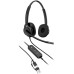 Гарнітура комп'ютерна стерео On-ear HP Poly Mission 425, USB-A, USB-C, Uni-mic, AI noise cancelling, Cертифікати Teams, Zoom, Google Meet, чорний