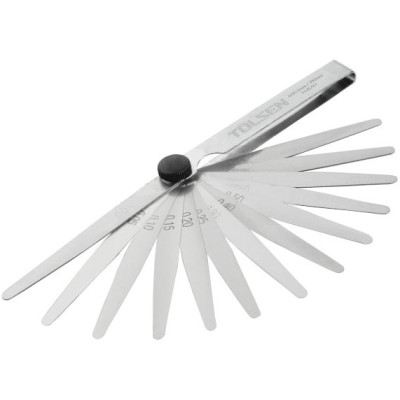 Щупи вимірювальні Tolsen, 0.05-1.0мм, набір 13шт