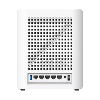 Система WiFi-Mesh ASUS ZenWiFi BQ16 BE25000, 2xGE LAN, 1xGE WAN/LAN, 1x10GE LAN, 1x10GE WAN/LAN 1xUSB 3.0, 1мод, білий