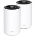Система WiFi-Mesh TP-LINK Deco PX10 AX1500, 3xGE LAN/WAN, 2 мод, Powerline AV1000