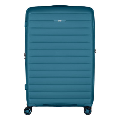 Валіза 2E, Aero, поліпропілен, велика, 99/119 л, TSA, 4 колеса, EXP, синій