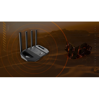 Маршрутизатор ASUS TUF-BE3600 BE3600, 4xGE LAN, 2,5xGE WAN, 1xUSB3.2, MESH