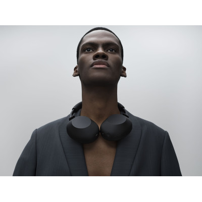 Навушники Over-ear Sony WH-1000XM6 BT 5.3, ANC, Hi-Res, AAC, LDAC, LC3, Wireless, Mic, Чорний