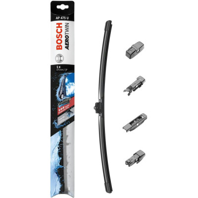Склоочисник BOSCH Aerotwin Plus безкаркасний 475мм (3 397 006 946)