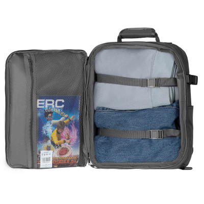 Рюкзак дорожній 2Е Trek, Cabin size, поліестр, EXP, 17/23л, з відсіком для ноутбука 16 Рюкзак дорожній 2Е Trek, Cabin size, поліестр, EXP, 17/23л, з відсіком для ноутбука 16