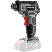 Компресор автомобільний акумуляторний GRAPHITE Energy+ 18В 7бар 0.73кг без АКБ та ЗП