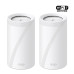 Система WiFi-Mesh TP-LINK Deco BE85 BE22000, 2x2.5GE LAN, 1x10GE WAN, 1xSFP+, 1xUSB 3.0, 2мод
