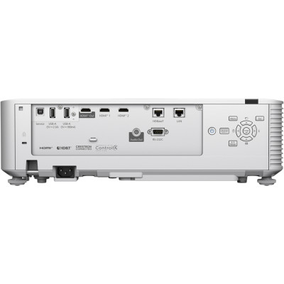 Проєктор Epson EB-L790U WUXGA, 7300 lm, LASER, 1.35-2.2, WiFi, білий