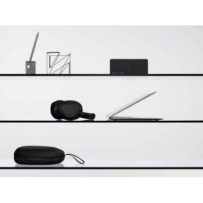 Навушники Over-ear Sony WH-1000XM6 BT 5.3, ANC, Hi-Res, AAC, LDAC, LC3, Wireless, Mic, Чорний