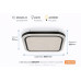 Світильник накладний OSRAM CEILING NOIR 330мм Square 24Вт 4000K