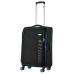 Валіза 2E, Trek, поліестер, середня, 64/78л, TSA, 4 колеса, EXP, чорний