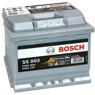 Акумулятор Bosch S5 12В 54А·год 530А R+ (0 092 S50 020)