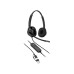 Гарнітура комп'ютерна стерео On-ear HP Poly Mission 425, USB-A, USB-C, Uni-mic, AI noise cancelling, Cертифікати Teams, Zoom, Google Meet, чорний