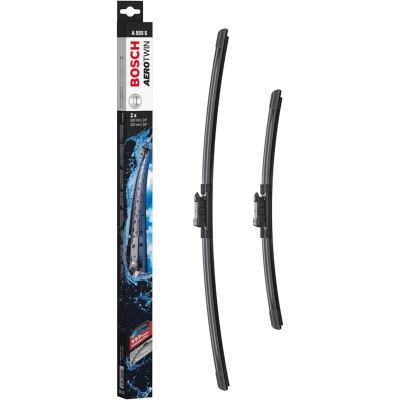 Склоочисник BOSCH Aerotwin безкаркасний комплект 600/400мм (3 397 007 555)