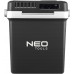 Холодильник мобільний Neo Tools, 2в1, 26л, 230/12В, підігрів 55Вт, охолодження 60Вт, електронна панель, USB-порт, 3.8кг