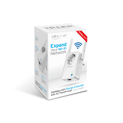 Розширювач покриття WiFi TP-LINK TL-WA860RE N300, 1хFE LAN Розширювач покриття WiFi TP-LINK TL-WA860RE N300, 1хFE LAN
