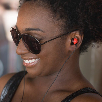 Навушники In-Ear Koss  The Plug Noise Isolating, 3.5 mini-jack, Червоний