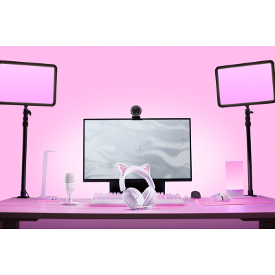 Гарнітура Razer Kraken Kitty V3 X, mini-jack, 1.3м, білий