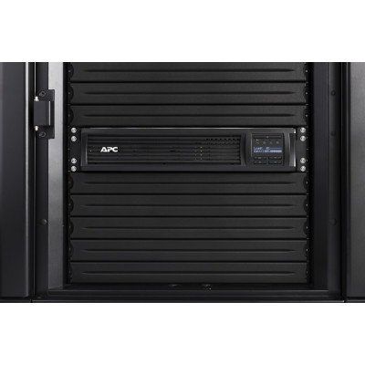 Джерело безперебійного живлення APC Smart-UPS 1000VA/700W, RM 2U, LCD, USB, SmartConnect, 4xC13 Джерело безперебійного живлення APC Smart-UPS 1000VA/700W, RM 2U, LCD, USB, SmartConnect, 4xC13