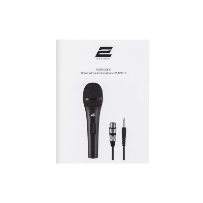 Мікрофон вокальний 2Е MV010 6.35mm