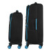Набір валіз 2E, Trek, (M+S), TSA, 4 колеса, + 2 рюкзаки Cabin (2E-BPET-CABIN-BK), поліестр, чорний Набір валіз 2E, Trek, (M+S), TSA, 4 колеса, + 2 рюкзаки Cabin (2E-BPET-CABIN-BK), поліестр, чорний